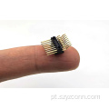 1,27 mm de cabeçalho de pino duplo ângulo reto 16p